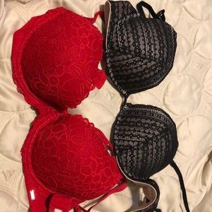 Victoria’s Secret VS 36D lace Push up bras (2)